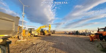 Percheziții la sediile sociale și punctele de lucru ale unor firme care aveau ca obiect de activitate comerțul cu ridicata al mașinilor pentru industria minieră și construcții