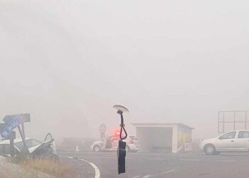 Accident rutier pe DE 584, la intersecția cu DJ 255A