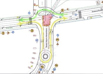 Circulație rutieră deviată în intersecția Șoseaua Buzăului – strada Grigore Alexandrescu din municipiul Brăila