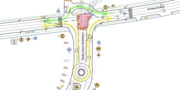 Circulație rutieră deviată în intersecția Șoseaua Buzăului – strada Grigore Alexandrescu din municipiul Brăila