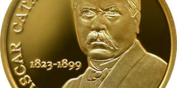 BNR lansează în circuitul numismatic o moneda de aur cu tema 200 de ani de la nașterea lui Lascăr Catargiu