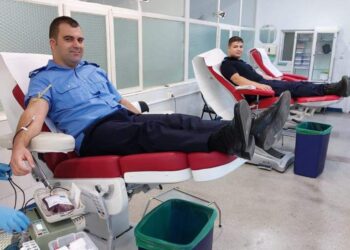 Campanie de donare de sânge la Jandarmeria Brăila