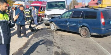 Accident cu 3 autovehicule implicate, pe DN10, în județul Buzău