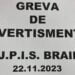 Angajații AJPIS Brăila au fost azi în grevă de avertisment timp de două ore