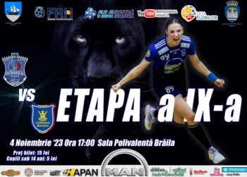 Dunărea Brăila joacă sâmbătă, de la ora 17.00, pe teren propriu, cu Corona Brașov