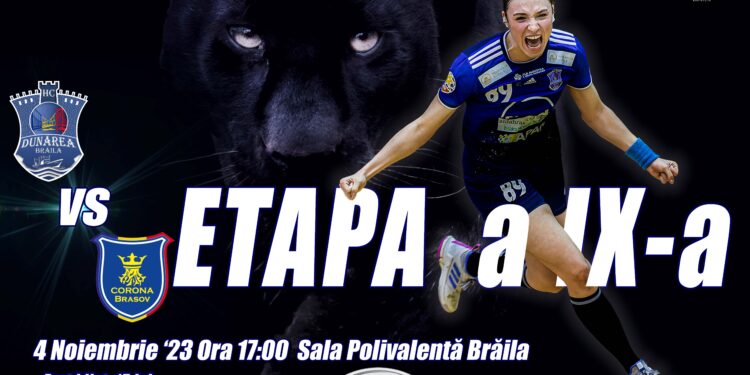 Dunărea Brăila joacă sâmbătă, de la ora 17.00, pe teren propriu, cu Corona Brașov
