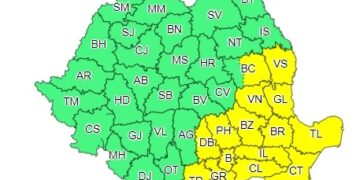 Cod galben de instabilitate atmosferică