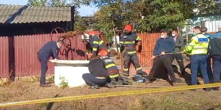 Ciobanul din Galați, suspectat că și-a omorât concubina, o femeie din Brăila, găsit mort într-o fântână dezafectată