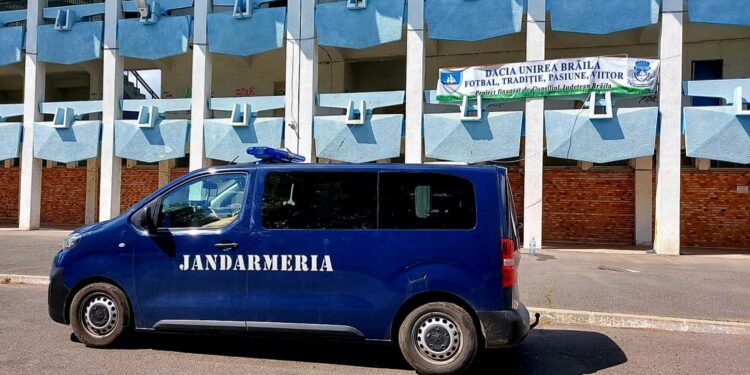 Jandarmii vor asigura ordinea publică la două evenimente sportive care vor avea loc sâmbătă 14 Misiunile jandarmilor brăileni la competițiile sportive din acest weekend