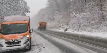 Intervenții în județul Brăila pentru remedierea situațiilor apărute pe perioada codului portocaliu de vânt și precipitații mixte abundente