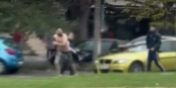 Reglare de conturi în trafic, pe strada Brăilei din municipiul Galați. Un șofer a fost bătut din gelozie
