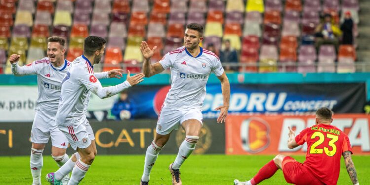 Oțelul lui Dorinel a câștigat meciul cu FCSB din etapa a 18-a