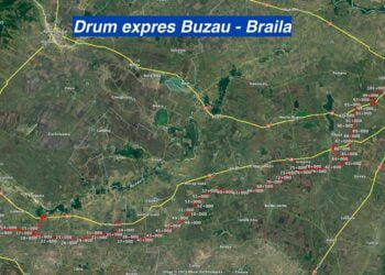 Au fost avizate variantele de traseu pentru drumurile expres Brăila – Buzău și Brăila – Tulcea