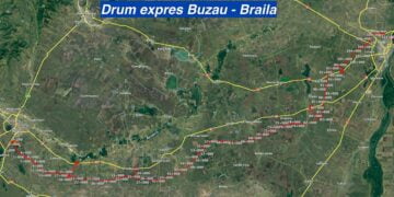 Au fost avizate variantele de traseu pentru drumurile expres Brăila – Buzău și Brăila – Tulcea