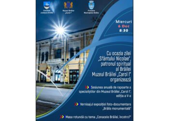 Mâine va avea loc Sesiunea anuală de rapoarte a specialiștilor Muzeului Brăilei „Carol I”