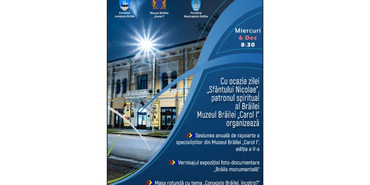Mâine va avea loc Sesiunea anuală de rapoarte a specialiștilor Muzeului Brăilei „Carol I”