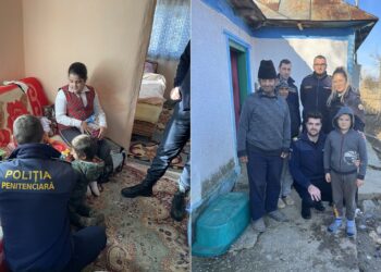 Polițiștii din Penitenciarul Brăila au fost Moș Crăciun pentru mai mulți copii din Mărașu