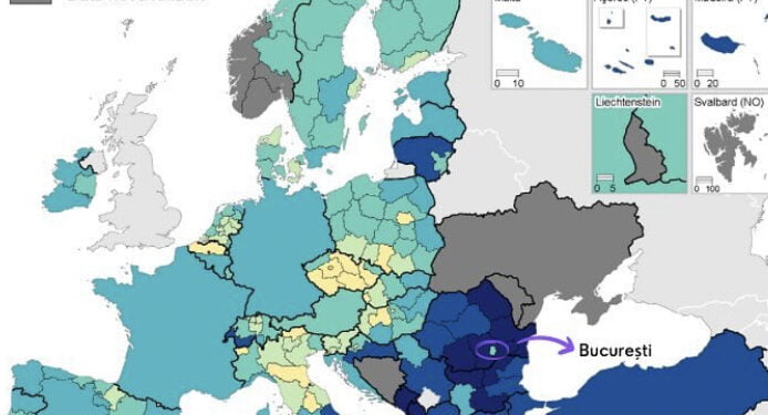 România are încă regiuni foarte sărace, unele fiind chiar printre cele mai sărace din UE