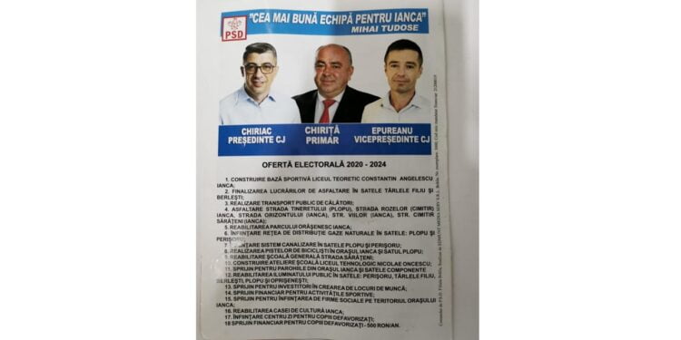 Subprefectul Boboc face bilanțul celor 19 ani de când Fănel Chiriță conduce Ianca: „Două decenii de promisiuni mincinoase. Orașul s-a afundat în sărăcie şi deznădejde”