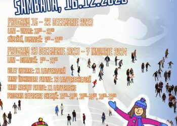 Sâmbătă se deschide patinoarul din Brăila