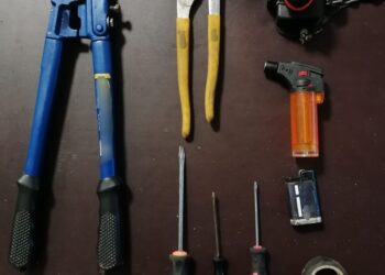 Brăilean de 52 de ani, specializat în furturi de biciclete. Bărbatul era dotat cu un adevărat arsenal de scule pe care le folosea la furtul bicicletelor