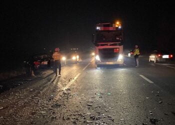Pieton accidentat mortal pe DN2-E 85, direcția Tișița către Focșani, de un ansamblu format din autoutilitară și semiremorcă condus de un brăilean de 63 de ani
