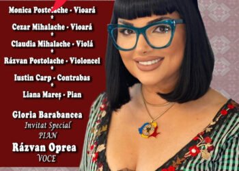 Concertul ”Lumini Sonore Sextet by Ozana Barabancea” la Brăila