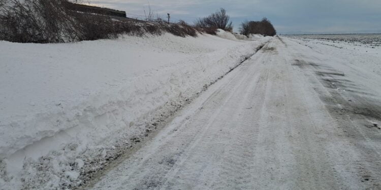 Situația drumurilor naționale din județele Buzău, Brăila, Galați și Vrancea la ora 17:00