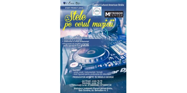 „Stele pe cerul muzicii” la Biblioteca Județeană „Panait Istrati” Brăila