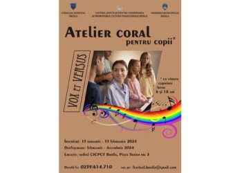 „Vox et Versus” – Atelier coral pentru copii la Centrul de Creație Brăila