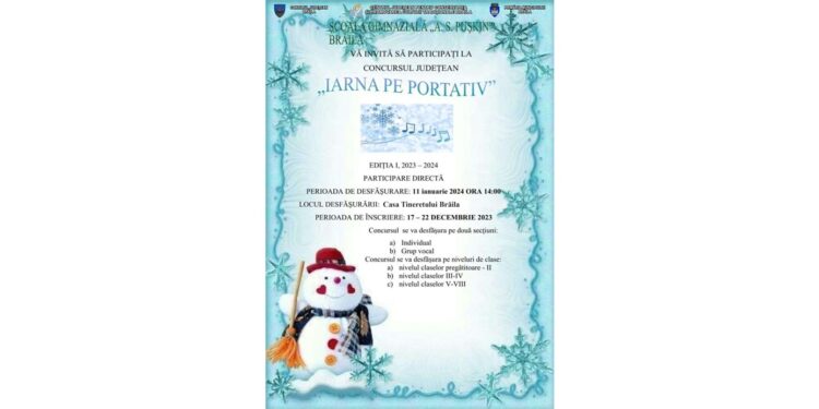 „Iarna pe portativ”