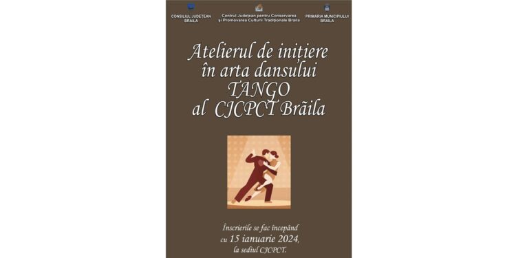 Pe 15 ianuarie se dă startul înscrierilor la Atelierul de tango