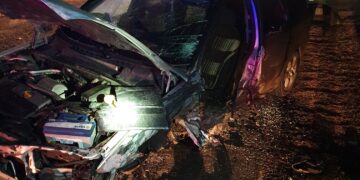 Accident cu trei persoane rănite pe DN2C