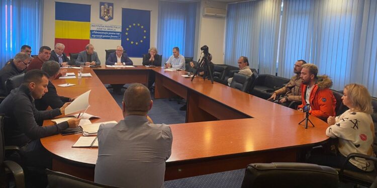 Întâlnire protestatari – parlamentari la Prefectura Brăila. Protestatarii și-au spus păsurile, parlamentarii au promis că le vor transmite la Guvern