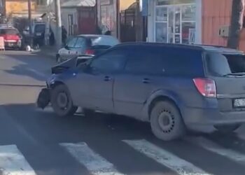 Accident cu două victime pe Bulevardul Dorobanților din municipiul Brăila