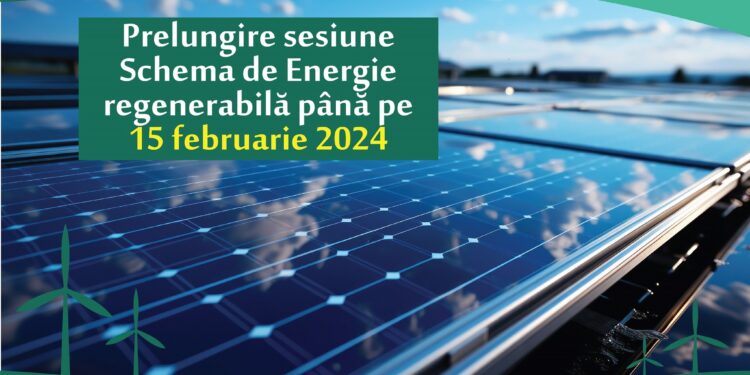 Se prelungește sesiunea de depunere a solicitărilor de finanțare pentru producerea de ENERGIE regenerabilă în agricultură și în industria alimentară