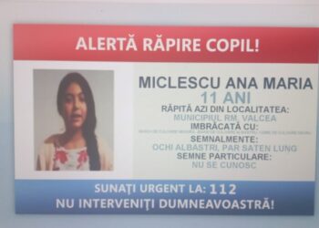Alertă răpire copil