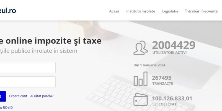 Peste două milioane de români și-au creat conturi pe ghiseul.ro