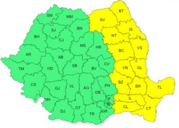 Vine vremea rea. Urmează ploi, urmate de ninsori și posibil polei