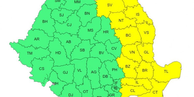 Vine vremea rea. Urmează ploi, urmate de ninsori și posibil polei