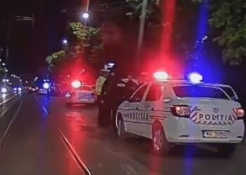 Vitezoman sub influența alcoolului pe Bulevardul Dorobanților din municipiul Brăila