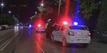 Vitezoman sub influența alcoolului pe Bulevardul Dorobanților din municipiul Brăila