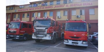 20 de intervenții ale ISU Brăila în ultimele circa 30 de ore