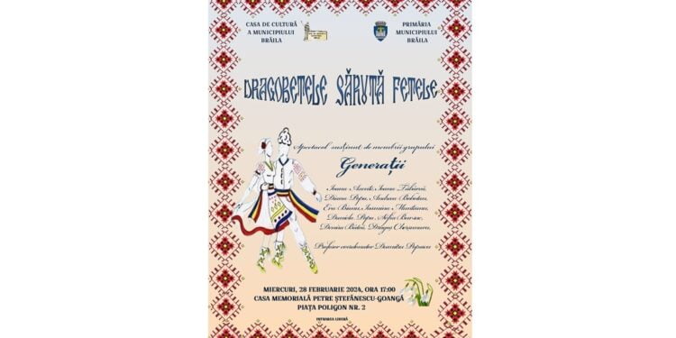 „Dragobetele sărută fetele” la Casa Goangă