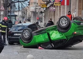 Cinci persoane rănite în urma unui accident pe strada Domnească din municipiul Galați
