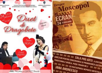 Dragobetele este sărbătorit la Brăila pe muzica lui Jean Moscopol