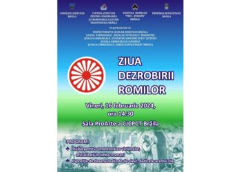 Centrul de Creație Brăila găzduiește o manifestare dedicată Zilei dezrobirii romilor