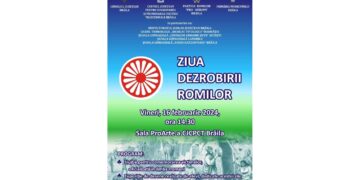 Centrul de Creație Brăila găzduiește o manifestare dedicată Zilei dezrobirii romilor 1 Centrul de Creație Brăila găzduiește o manifestare dedicată Zilei dezrobirii romilor