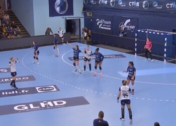 HC Dunărea a câștigat ultimul meci din grupa B, 24-19, în deplasare, cu Chambray Touraine Handball