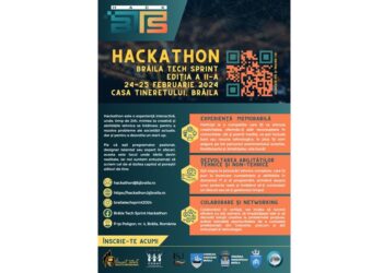 Brăila Tech Sprint 2024 – un hackathon care se adresează tinerilor programatori